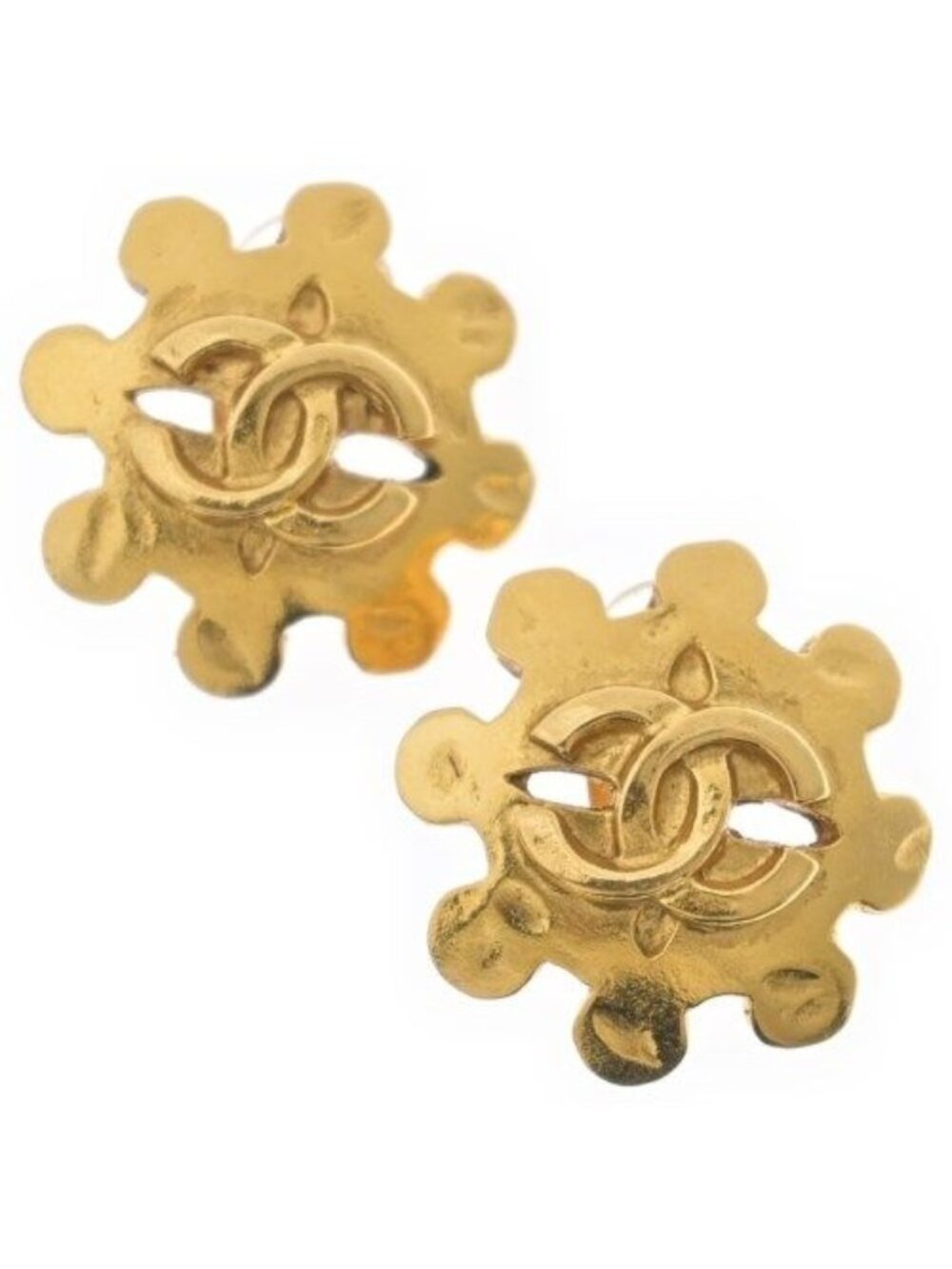 Chanel Earrings Gold